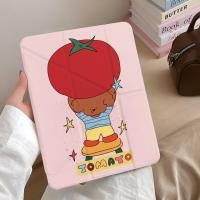 ราคา Puppy Tomato ipad pro37 cm A16 แท็บเล็ตป้องกันกรณี 10 9 8 รุ่น air6 แท็บเล็ต MINI7 เคสป้องกันสไตล์ใหม่ 11 รุ่น ipad gen 10 เคสน่ารัก air5 ipad air 6 การ์ตูน iPad 10 2 นิ้ว pro2024 ipad mini7 (48550080
