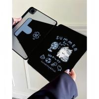 ราคา 2024 แมวแมว iPad Pro เคสป้องกัน Apple 11 10 9 th Generation แท็บเล็ตเคส iPad Air 3 เคสป้องกัน iPad 10th Generation Air 5 iPad Air 6 iPad Stylus iPad Gen Pro 2023 iPad Mini 7 iPad เคสป้องกันแท็บเล็ต Ai
