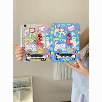 ราคา สี Graffiti ลูกแมว iPad Pro 2024 Apple แท็บเล็ตป้องกันกรณี Air 7 แท็บเล็ต 11 10 9 th Generation เคสป้องกัน iPad Air 3 เคสป้องกัน iPad iPad 10th Generation เคสป้องกัน Air 5 iPad Air 6 iPad สไตลัส iPad 