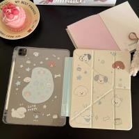 ราคา 2024 เคสป้องกันแท็บเล็ต iPad Pro สไตล์ใหม่ Air 4 5 เคสป้องกันแท็บเล็ต Apple 11 นิ้ว 13 นิ้วพร้อมช่องเสียบปากกา 10 2 นิ้วเคส iPad Air 3 เคสป้องกัน iPad 10th Generation เคสป้องกัน Air 5 iPad Air 6 iPad 