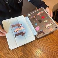 ราคา 8th Generation iPad แท็บเล็ตพีซีป้องกันกรณี 7th Generation การ์ตูนน่ารัก Air11 นิ้ว M3 A16 10th Generation Air1 2 4 5th Generation iPad เคสป้องกัน 11th Generation iPad Air5iPadAir6iPad Stylus 10 2 นิ้