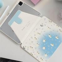 ราคา ลูกสุนัขน่ารัก iPad Air 4 5 6 7 เคสป้องกัน 8th Generation หมุนอะคริลิค 9th Generation Apple iPad Pro 11 นิ้ว A16 10th Generation เคส iPad 11th Generation เคส iPad Air 5 iPad ปากกาสไตลัส iPad Air 6 10 