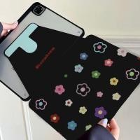 ราคา Simple Black iPad Air 4 5 6 7 เคสป้องกัน 8th Generation หมุนอะคริลิค 9th Generation Apple iPad Pro 11 นิ้ว A16 10th Generation เคส iPad 11th Generation เคส iPad Air 5 iPad Air 6 iPad Stylus 10 2 นิ้ว 