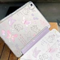 ราคา INS ผีเสื้อ iPad Air 6 5 แท็บเล็ตพีซีป้องกันกรณี 10 9 8 รุ่น 11 นิ้ว iPad 10th Generation เคสกันกระแทก iPad 11th Generation เคสป้องกัน iPad 10th Generation เคสป้องกัน Air 5 iPad Air 6 Stylus iPad 9th 