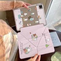 ราคา สีชมพู Miffy Rabbit Apple ipad11 เคสแท็บเล็ต air7 6 เคสป้องกัน pro2024 air5 4 การ์ตูน 9 8 7 รุ่นเคส ipad 10 รุ่น เคสไอแพด air6 ไอแพดเจน11 เคสไอแพด air4 เคส ipad gen9 เคส ipad case ipad gen 10 case ipa