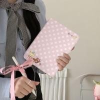 ราคา หมีสีชมพู iPad air4 5 6 7 เคสป้องกัน 10th Generation หมุนอะคริลิค 9th Generation Apple iPad Pro 11A16 10th Generation 11th Generation iPad gen 10 กรณี air5 iPad air 6 iPad 10 2 นิ้ว pro2024 iPad mini7