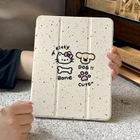 ราคา เคสป้องกันใส Hello Kitty พร้อมช่องใส่ปากกา เหมาะสําหรับ iPad 11th Generation Mini 6 อะคริลิค Anti Bending Air 6 5 กันกระแทกรวมทุกอย่าง Pro 2024 เคสป้องกัน iPad สไตล์ใหม่ Air 3 เคสป้องกัน iPad 10th Gen