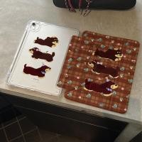 ราคา Lattice Flower Puppy Apple iPad 11 Tablet PC เคสป้องกัน Air 7 6 เคสป้องกัน Pro 2024 พร้อมช่องเสียบปากกา Air 5 4 การ์ตูน 9 8 7 รุ่น iPad เคสป้องกัน Air 4 เคสป้องกัน iPad 9th Generation iPad 10th เคสป้อ