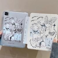 ราคา Angel iPad air6 5 4 เคสแท็บเล็ต 10th Generation 36 ซม พร้อมช่องเสียบปากกา 2025 เคสป้องกัน Apple 10 2 นิ้ว 2025 สไตล์ใหม่ 11th Generation iPad gen 10 กรณี air5 iPad air 6 iPad 10 2 นิ้ว pro2024 iPad mi