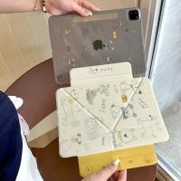 ราคา สายน่ารักลูกสุนัข air4 5 ด้านข้างดูดแยก iPad2024 เคสแท็บเล็ตสไตล์ใหม่ 10 9 นิ้วเคส 10 2 นิ้ว 9 7 นิ้ว 2025 สไตล์ใหม่ 11th Generation เคส iPad gen 10 เคสน่ารัก air5 iPad air 6 เคสการ์ตูน iPad 10 2 นิ้ว