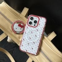 ราคา ตาข่ายสีแดง Dot Cat 16 น่ารัก Apple 15 เคสโทรศัพท์ 16 Pro ขาตั้งแม่เหล็กเคสโทรศัพท์ 17 Pro Max 14 น่ารักเคสโทรศัพท์ Apple 17 Pro Max เคสโทรศัพท์ iPhone 16 Pro Max 15 Pro Max โทรศัพท์ iPhone เคส 16 สไต