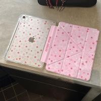 ราคา Samsung iPad11 แท็บเล็ตพีซีป้องกันกรณี Air7 6 เคสป้องกัน Pro2024 พร้อมช่องเสียบปากกา Air5 4 สีชมพู 9 8 7th Generation iPad เคสป้องกัน Air4 เคสป้องกัน iPad 9th Generation iPad เคสป้องกัน Air3iPadAir6iP