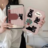 ราคา กระต่ายดํา ipad air4 5 เคสป้องกัน air6 5 ช่องเสียบปากกา 2025 กันกระแทก air7 ลายผ้าไหม 11th Generation Book สไตล์ 2025 สไตล์ใหม่ 11th Generation ipad gen 10 กรณี air5 ipad air 6 iPad 10 2 นิ้ว pro2024 