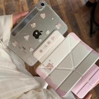 ราคา ขนมหวาน Rilakkuma iPad Pro2024 แท็บเล็ตป้องกันกรณี min6 Creative air7 10th ด้านข้างดูดแยก 2025 สไตล์ใหม่ 11th Generation iPad Case gen 10 น่ารักกรณี air5 iPad air 6 การ์ตูนกรณี iPad 10 2 นิ้ว Pro2024 