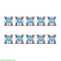 ราคา Charmantcc 10 ชิ้นสวิตช์คีย์บอร์ดแบบกลไก DIY 3Pin Lube Gaming MX สวิตช์คีย์บอร์ด (57100357411)