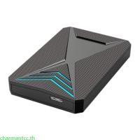 ราคา Charmantcc กล่องใส่ฮาร์ดดิสก์ขนาด 5 นิ้วแบบพกพา 2 ช่อง กล่องใส่ฮาร์ดไดรฟ์ภายนอกขนาด 5 นิ้ว (50950776844)