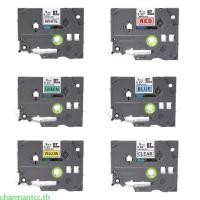 ราคา Charmantcc Label Maker เทปสําหรับ Brother TZe 221 Laminated P Touch Label Maker รุ่น PT 200 PT 300 PT 310 PT 320 ป้าย Ta (50300781928)