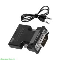 ราคา Charmantcc สาย HDTV เป็น VGA HDTV คอมพิวเตอร์ไปยัง VGA Monitors สายเคเบิลหญิงกับชายสําหรับคอมพิวเตอร์ (48700796889)