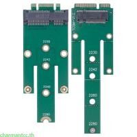 ราคา Charmantcc M 2 MSATA ชาย NGFF M 2 อะแดปเตอร์เหมาะสําหรับ 2230 2242 2260 2280 SSD (46650372700)
