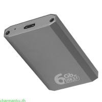 ราคา Charmantcc mSATA ถึง USB 3 1 Gen 2 6Gbps Enclosure อะแดปเตอร์พอร์ต Type C สําหรับ mSATA ฮาร์ดไดรฟ์ภายใน Accessorie (44650372806)