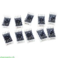 ราคา Charmantcc 10PCS 0 56 นิ้ว 7 ส่วน 1 จอแสดงผล LED ดิจิตอล Super Red Common Cathodes DIP10 5161AH (41775917371)