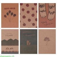 ราคา Charmantcc โน๊ตบุ๊คหน้าเปล่าภาพวาดกระดาษหนังสือวารสารไดอารี่ Notepad Memo Pads อุปกรณ์ (57050772114)