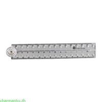 ราคา Charmantcc Clear ไม้บรรทัดพับไม้บรรทัดไม้บรรทัดคณิตศาสตร์วัดความยาว 0 30 ซม เครื่องมือวัดสําหรับการวาดภาพร่าง Mea (53450362527)