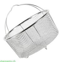 ราคา Charmantcc ตะแกรงทอดตะกร้าทอดอเนกประสงค์ตะกร้าทอดพร้อมที่จับสําหรับ (56000357411)