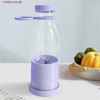 ราคา CODECOVE เครื่องคั้นน้ําผลไม้ไฟฟ้าเครื่องปั่นผลไม้ไฟฟ้าแบบชาร์จไฟได้ 420มล ปฏิบัติมือถือแบบพกพาไร้สายคั้นน้ําผลไม้ขวดใช้ในบ้าน (44474471129)