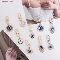 ราคา CODECOVE พวงกุญแจตาชั่วร้าย Lucky คลาสสิก Evil Eye พวงกุญแจกระเป๋าจี้อุปกรณ์เสริมในรถยนต์ Key แหวน DIY เครื่องประดับเล็กพระพุทธรูปพวงกุญแจมือ (54351409967)