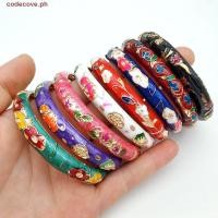 ราคา CODECOVE สร้อยข้อมือ Cloisonne เคลือบดอกโบตั๋นดั้งเดิม ฟิลิปรี กําไลดอกไม้ กําไลข้อมือคู่โบฮีเมียนวินเทจสร้อยข้อมือมือผู้หญิงผู้หญิงผู้หญิงสาว (51600440909)