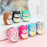 ราคา CODECOVE พวงกุญแจนกฮูกสร้างสรรค์น่ารักสัตว์ที่เก็บกุญแจกระเป๋าจี้ออกแบบแสงการ์ตูนเสียงแสงแหวนกุญแจ (45101445225)