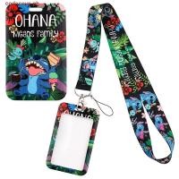 ราคา CODECOVE Stitch Lanyard Bank Card เด็กสายคล้องคอพวงกุญแจสําหรับ Key ID Card โทรศัพท์ Lanyard (44474496723)