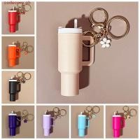 ราคา CODECOVE มินิสแตนลีย์ถ้วยพวงกุญแจ ผู้ถือแชปสติ๊กกระเป๋าถือเสน่ห์แก้วที่สําคัญแหวน กระเป๋าเป้สะพายหลังขนาดเล็ก น่ารัก ดอกไม้ขวดน้ําจี้ตกแ (43874595924)