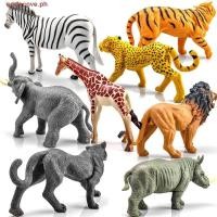 ราคา CODECOVE โมเดลสัตว์ป่าป่า แรดเทียม โมเดลช้างจิ๋ว หมีขั้วโลกเทียม ยีราฟม้าเหมือนจริง อุปกรณ์ประกอบฉากถ่ายภาพของเล่น (43723949189)