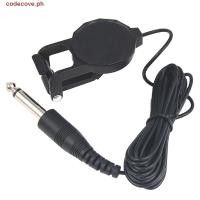 ราคา CODECOVE ปิ๊กอัพกีต้าร์ Clip on Preamp Piezo Guitar Transducer Professional 6 5 Plug Audio Jack 2 5M Cable Guitar Tuner Amplifier ไวโอลิน Ukulele (43575508709)