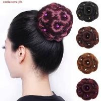 ราคา CODECOVE มวยผมสังเคราะห์ แหวนดอกไม้มุกบุญเก้าดอกไม้ผม สไตล์วินเทจเจ้าสาว แฮร์พีซ มวยผมโดนัทหยิก ชอญอง ผู้หญิง (27143584297)