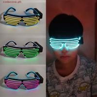 ราคา CODECOVE แว่นตาเรืองแสง นํา แว่นตานีออนสีคู่ไร้สาย แฟชั่นเรืองแสงในที่มืดเย็นที่มีสีสันแว่นตาส่องสว่างเครื่องแต่งกายฮาโลวีน (51001223734)