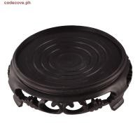 ราคา CODECOVE ฐานกระถางดอกไม้ พลาสติกโบราณกระถางดอกไม้ถาด เครื่องมือปลูกหนารอบไม่ได้อย่างง่ายดายพิการเสื่อกระถางดอกไม้โรงแรม (50501561741)