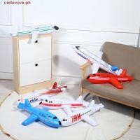 ราคา CODECOVE ของเล่นเครื่องบินเป่าลมเด็กของเล่นเด็กเครื่องบินบอลลูนตกแต่งบ้านสนุกบอลลูนพีวีซีของเล่นสนุกกลางแจ้งของเล่นพ่อแม่และลูก (50350445663)