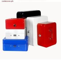 ราคา CODECOVE ล็อคกล่องเงินสด เล็ก ใหญ่พร้อมล็อคผสมกล่องเงินโลหะ ทนทานล็อคกุญแจสองชั้น รหัสผ่านปลอดภัยล็อคกล่องเก็บบ้าน (49750460896)