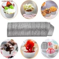 ราคา CODECOVE 50ชิ้นอลูมิเนียมฟอยล์ดีบุกถาดอบ ทิ้งไม่ติดถาดอบถ้วย เครื่องมืออบปฏิบัติความร้อนอย่างรวดเร็วน้ํามันหลักฐานถาดฟอยล์ดีบุกเค (43976328068)