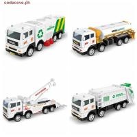 ราคา CODECOVE รถบรรทุกขยะของเล่นทําความสะอาดสปริงเกลอร์รถสุขาภิบาลจําลองของเล่นรถ เล่นในร่มรถกู้ภัยพลาสติกสะอาดถังขยะรถของเล่นรุ่นชาย (42774794408)