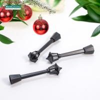 ราคา CODECOVE 4ชิ้นขนาดเล็กไฟถนน ไฟโพสต์ทําเองตุ๊กตาโคมไฟถนนขนาดเล็ก ตกแต่งปลอมประดิษฐ์ตุ๊กตาไฟถนนตกแต่งปีใหม่ (28143579327)