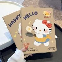 ราคา เคสป้องกัน iPad 10th Generation Air4 Air5 Air6 10 5 นิ้วเค้กไข่ทอด Hello Kitty Chef พร้อมช่องเสียบปากกา Gen7 8 9 วัสดุผ้าไหม Mini4 5 ฝาครอบ Anti Drop Pro11 แท็บเล็ตกรณี (29306926505)