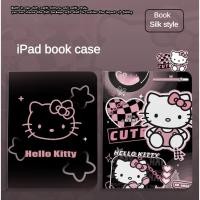ราคา เคส iPad พร้อมช่องเสียบปากกาสําหรับ iPad Air4 Air5 10 2 นิ้ว Gen10 5th 6th Air 3 Mini4 5 2018 Gradual Cute Love CD Hello Kitty Silk วัสดุ iPad Pro 11 ฝาครอบ (28352151184)