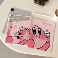 ราคา สําหรับกรณี iPad A16 Gen11 Air 7 M3 2025 Pro 11 2024 Air 6 5 4 10 9 Gen10 Gen9 Gen8 Gen7 10 2 กรณีนมชา Kirby พร้อมดินสอสล็อต 720 การหมุน (55300529033)