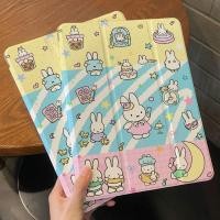 ราคา สําหรับกรณี iPad A16 Gen11 Air 7 M3 2025 M4 Pro 11 Air 6 5 4 10 9 Gen10 Gen9 Gen8 Gen7 10 2 นมชา Miffy Bunny TPU กันกระแทกพร้อมดินสอสล็อต (40171362170)