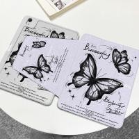 ราคา iPad Air 4 เคส iPad 720 องศาปรับอะคริลิคผีเสื้อสีดําพร้อมที่วางปากกา เหมาะสําหรับ iPad air5 air6 10th 10 9 pro11 2021 2022 air3 mini6 7 5th 6th air1 2 9th 8th 7th (26717706374)