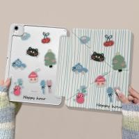 ราคา อะคริลิค เคสไอแพด y รูปร่าง TripleพับสําหรับIPAD Air6 Air5 Air4 10 9 7th 8th 9th 10 2 นิ้วรถลายลูกแมวMini7 Pro11 2022 Air3 Air2 Air1 5th 6th 10th ป้องกันการตก iPad Cover (28867610499)